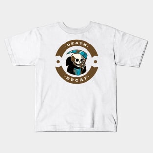 SKULL COFFEE Kids T-Shirt